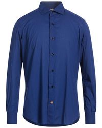 Mazzarelli - Shirt Cotton - Lyst