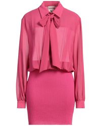 Semicouture - Midi Dress - Lyst