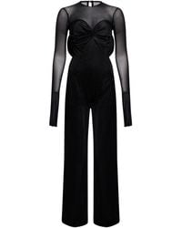 SIMONA CORSELLINI - Party Edition Jumpsuit Polyamide, Metal Fiber - Lyst