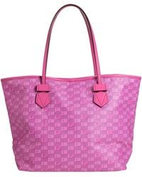 Moreau Paris - Saint Tropez Tote -- Fuchsia Handbag Textile Fibers - Lyst