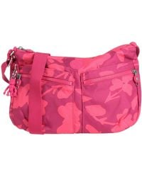 Kipling - Fuchsia Cross-Body Bag Polyester - Lyst