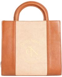 DORIS NÉRÉE - Handbag Leather, Textile Fibers - Lyst