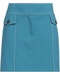 Moschino - Slate Mini Skirt Polyester, Virgin Wool, Elastane - Lyst