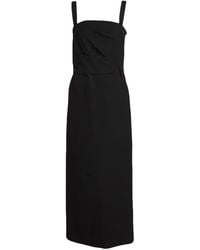 LANACAPRINA - Maxi Dress Polyester, Viscose, Elastane - Lyst