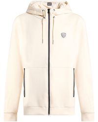 EA7 - Ivory Sweatshirt Polyester, Viscose, Elastane - Lyst