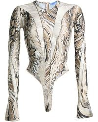 Mugler - Bodysuit - Lyst