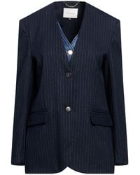 Manila Grace - Midnight Blazer Cotton - Lyst
