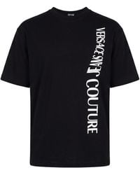 Versace Jeans Couture - T-Shirt Cotton - Lyst