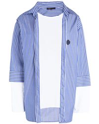 Maje - Top Cotton, Polyester - Lyst