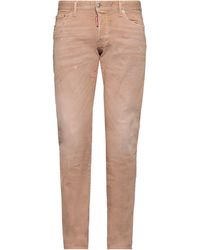 DSquared² - Sand Jeans Cotton, Elastane, Calfskin - Lyst