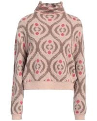 ALESSIA SANTI - Turtleneck Alpaca Wool, Polyamide, Synthetic Fibers, Wool, Acrylic - Lyst