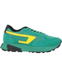 DIESEL - Sneakers Calfskin, Polyester - Lyst