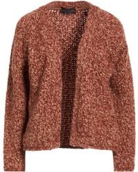 Fabrizio Del Carlo - Cardigan Merino Wool, Alpaca Wool, Polyamide - Lyst
