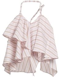Dondup - Top Cotton, Polyamide - Lyst