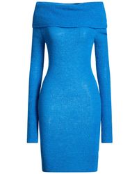 Dondup - Azure Midi Dress Polyamide, Alpaca Wool, Wool - Lyst