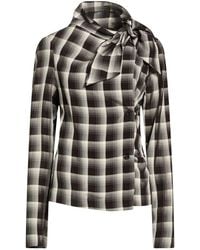 MSGM - Shirt Viscose - Lyst