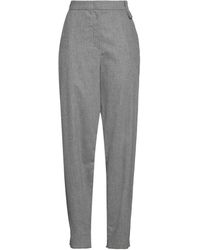 Emporio Armani - Light Pants Virgin Wool, Cashmere, Elastane - Lyst