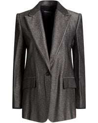 BCBGMAXAZRIA - Blazer Viscose, Wool, Polyester, Polyamide, Elastane - Lyst