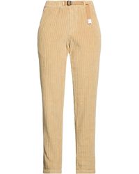 White Sand - Camel Pants Cotton - Lyst