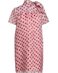 MSGM - Mini Dress Polyester - Lyst