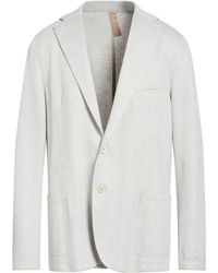 Eleventy - Light Blazer Viscose, Polyester, Polyamide, Elastane - Lyst