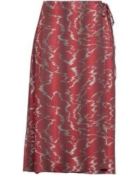 BOSS - Jupe midi - Lyst
