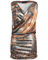 Alberta Ferretti - Mini Dress - Lyst