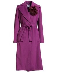 CafeNoir - Coat Polyester, Viscose - Lyst