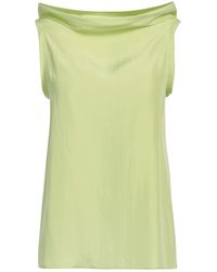 Alysi - Top Silk - Lyst