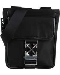 Off-White c/o Virgil Abloh Leather Briefcase in Black for Men Mens Bags Briefcases and laptop bags Save 23% 