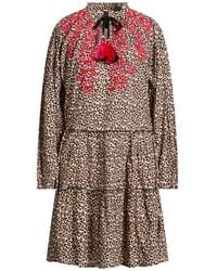 Marc Cain - Mini Dress Cotton - Lyst
