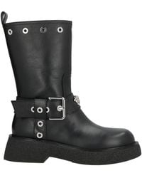 Versace - Ankle Boots Leather - Lyst