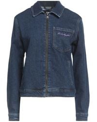 KARL LAGERFELD - Denim Outerwear Cotton, Recycled Cotton, Elastane - Lyst