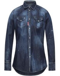 DSquared² - Denim Shirt - Lyst