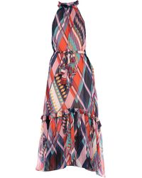 Diane von Furstenberg Vestito longuette - Blu