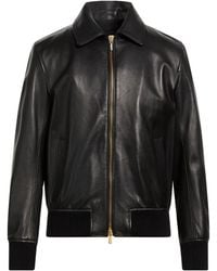 Lardini - Jacket Leather - Lyst