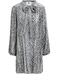 Compagnia Italiana - Mini Dress Viscose, Polyamide - Lyst