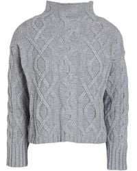 Alpha Studio - Turtleneck Wool, Viscose, Polyamide, Cashmere - Lyst