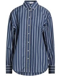 Brunello Cucinelli - Shirt Cotton, Silk, Brass - Lyst