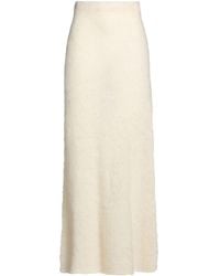Semicouture - Maxi Skirt Mohair Wool, Polyamide, Virgin Wool - Lyst