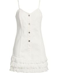 Grifoni - Mini Dress Cotton, Elastane - Lyst