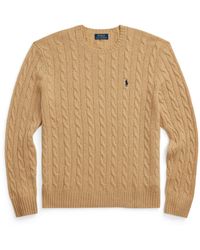 Polo Ralph Lauren - Cable-Knit Wool-Cashmere Sweater - Lyst