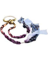 Isabel Marant - Bracelet Metal, Textile Fibers - Lyst