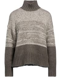 Alpha Studio - Military Turtleneck Polyamide, Acrylic, Wool, Viscose - Lyst