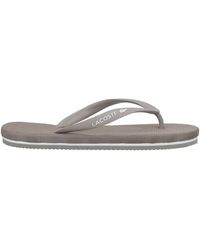 Lacoste - Thong Sandal Rubber - Lyst