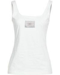 Angelo Marani - Top Cotton, Elastane - Lyst