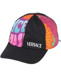 Versace - Hat Cotton - Lyst