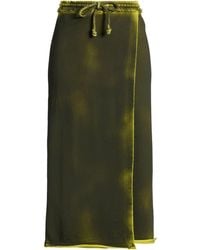 Acne Studios - Dark Midi Skirt Cotton - Lyst