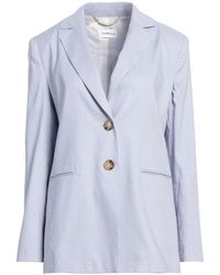 Marella - Lilac Blazer Linen, Cotton, Polyamide, Elastane - Lyst