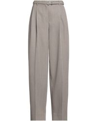 Jil Sander - Pants Virgin Wool, Cow Leather - Lyst